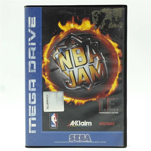 NBA Jam Tournament Edition - Komplet I Æske - Sega Mega Drive Spil (B Grade) (Genbrug)